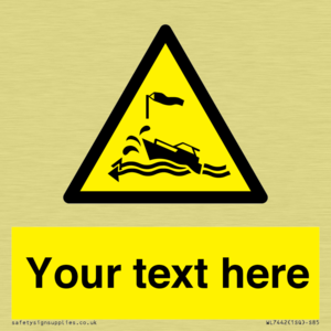 Custom Warning wind over tide conditions